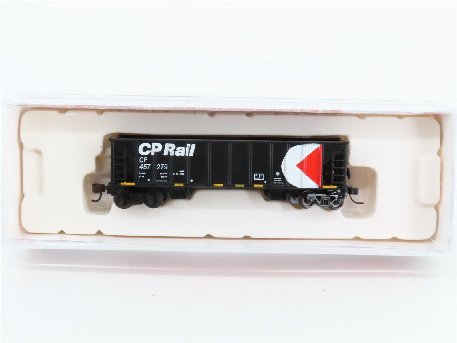 N Scale Atlas 50004856 CP Rail 41' 41' Ballast Hopper 457279 RTR