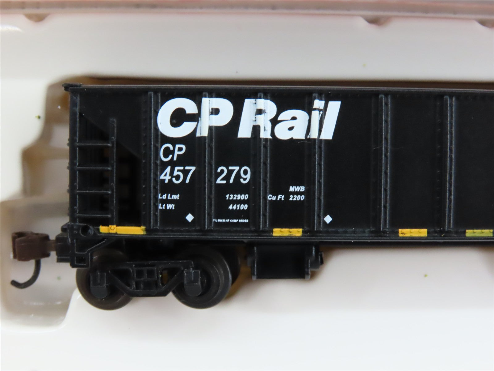 N Scale Atlas 50004856 CP Rail 41' 41' Ballast Hopper 457279 RTR