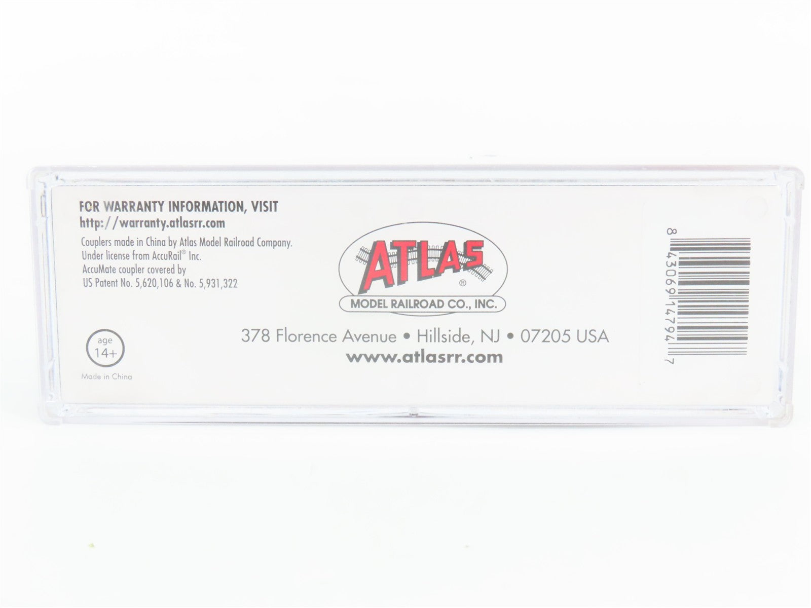 N Scale Atlas 50004856 CP Rail 41' 41' Ballast Hopper 457279 RTR