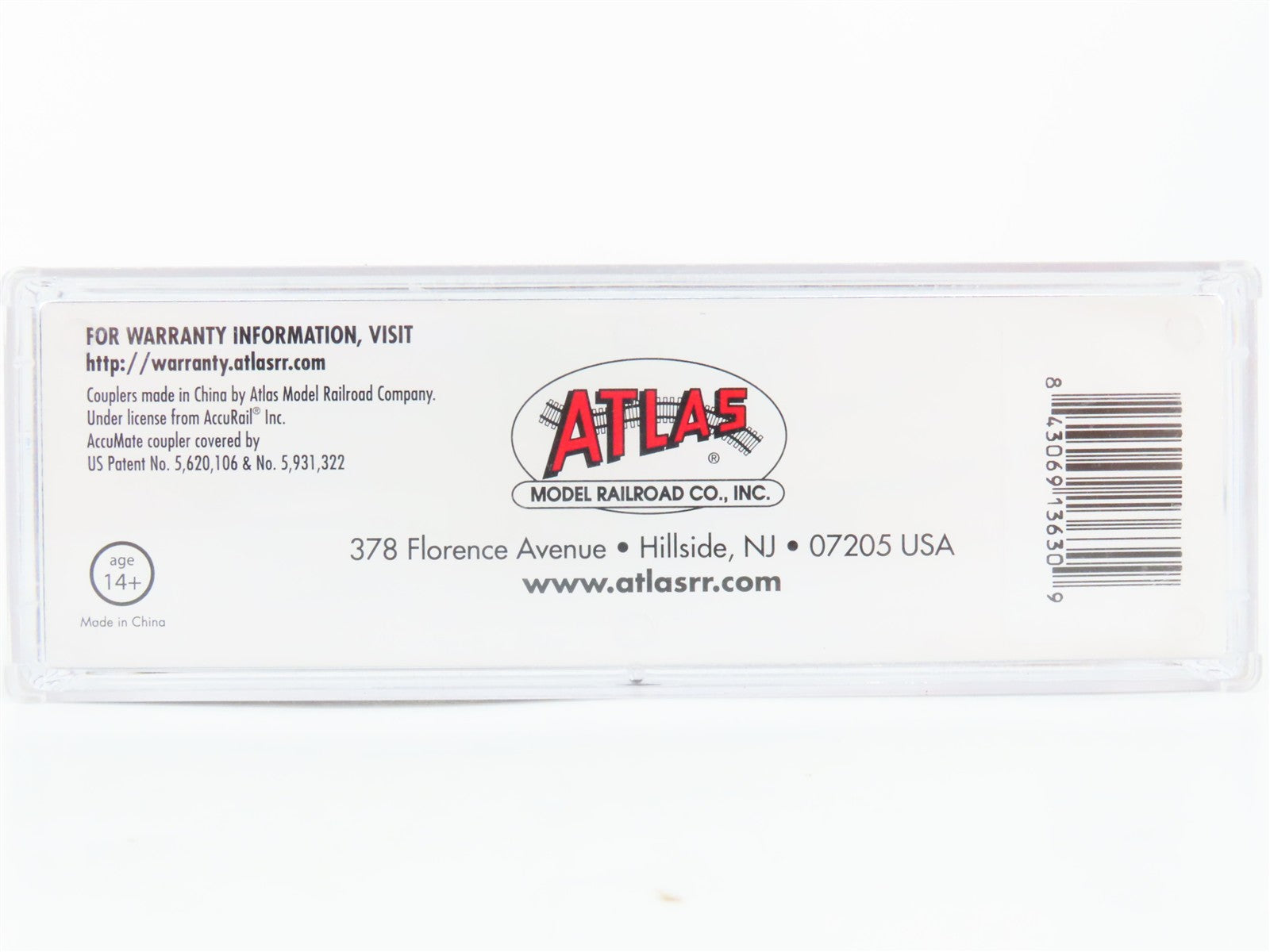 N Scale Atlas 50004594 WC Canadian National 3-Bay Covered Hopper 82224 RTR