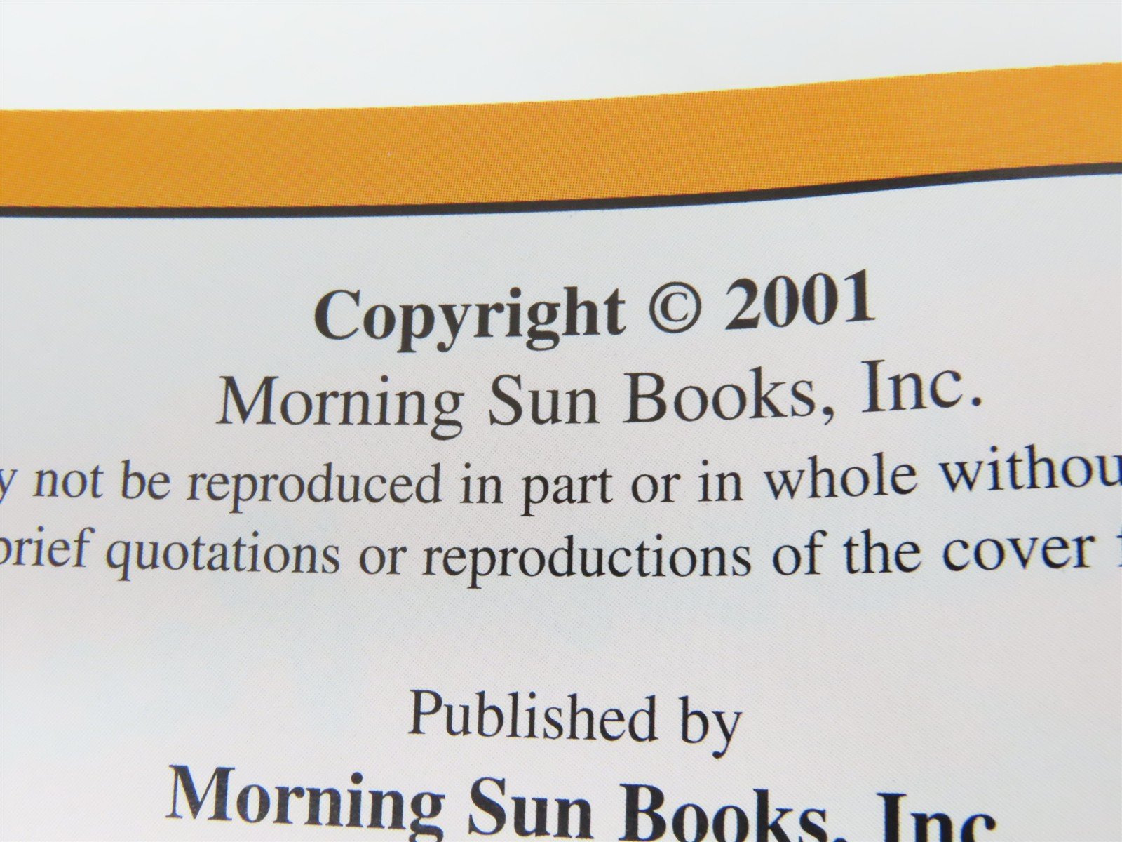 Morning Sun: Western Pacific Color Guide to Freight & Passenger Equipment ©2001