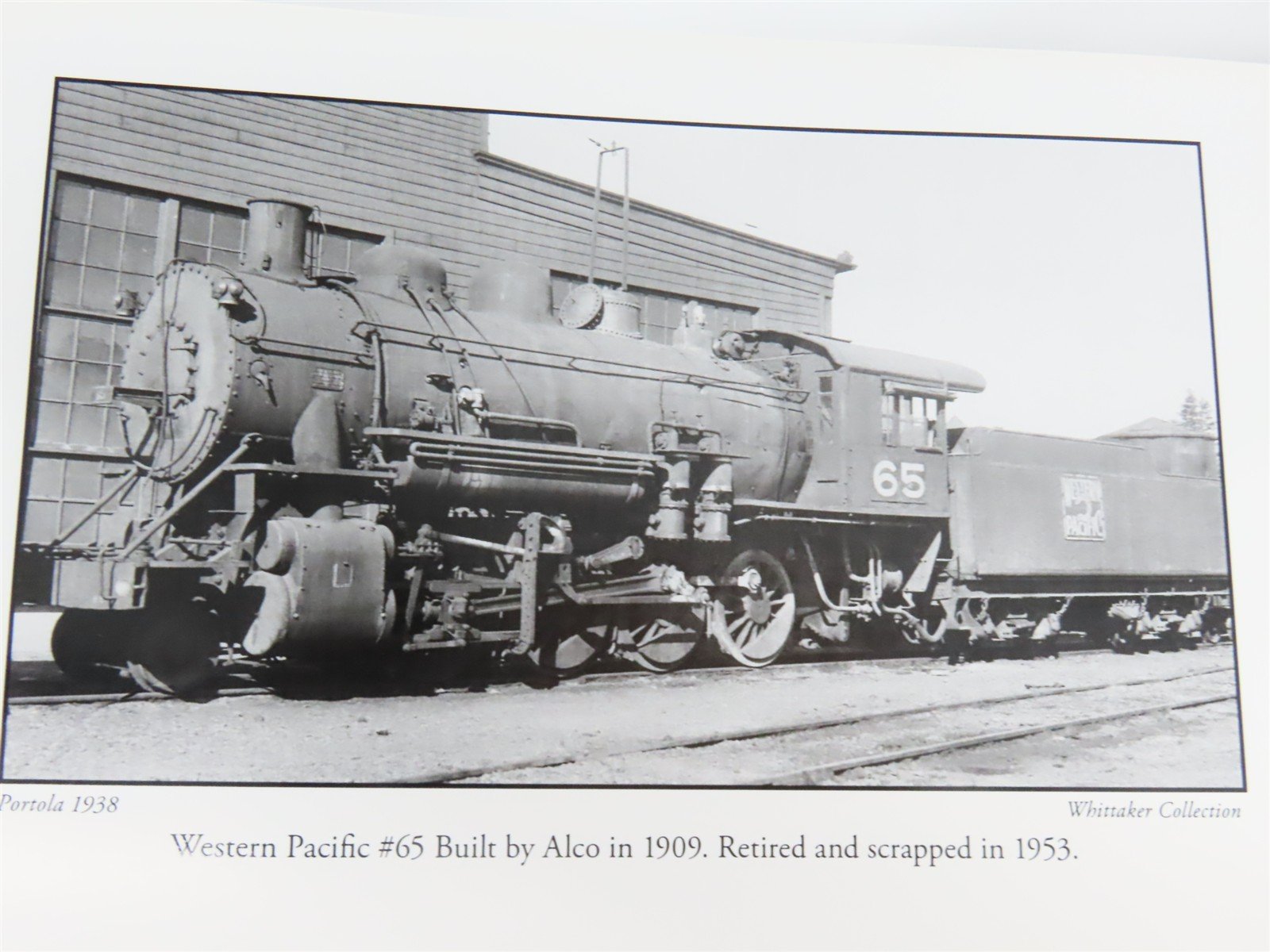 Western Pacific Steam Locomotives by Stephen M. Hayes ©2010 Spiral Bound Book