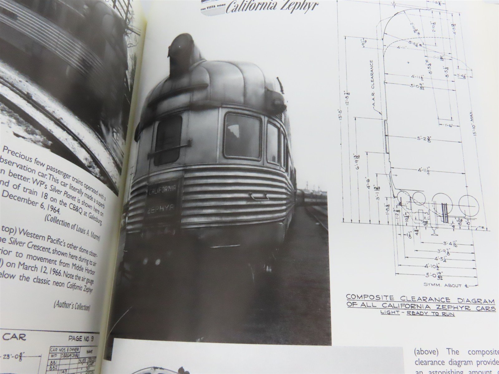 Western Pacific Locomotives & Cars by Patrick C. Dorin ©1998 HC Book