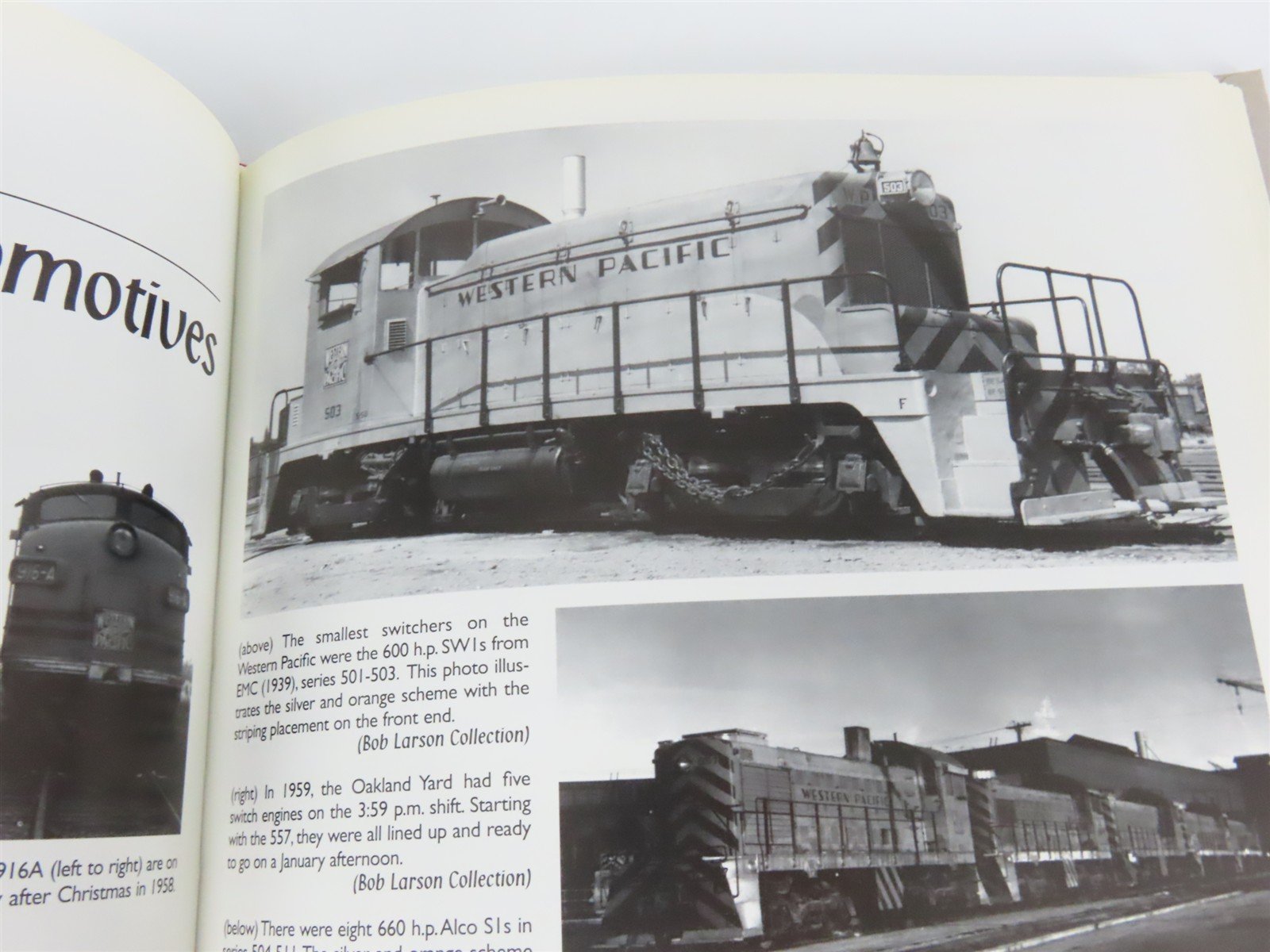 Western Pacific Locomotives & Cars by Patrick C. Dorin ©1998 HC Book