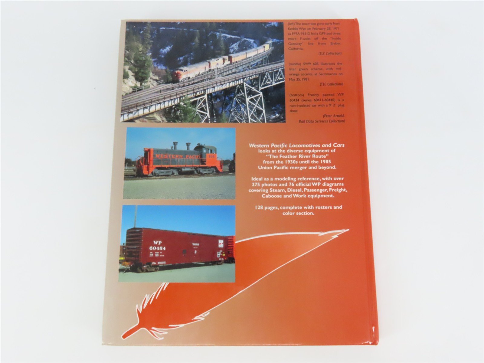 Western Pacific Locomotives & Cars by Patrick C. Dorin ©1998 HC Book