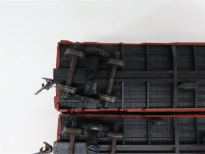 HO Scale Accurail 3322 ATSF Santa Fe 40' Boxcar 3-Pack Built-up Kits