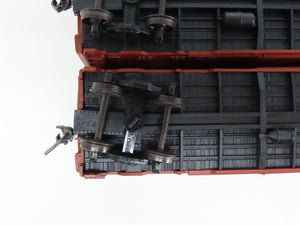 HO Scale Accurail 3322 ATSF Santa Fe 40' Boxcar 3-Pack Built-up Kits
