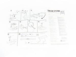 HO Scale Con-Cor 0001-000202 Chessie System 4-6-4 Steam Loco #312 Static Kit