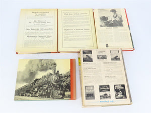 Lucius Beebe 5-Book Collection: Highliners, Highball, Mansions On Rails, & More