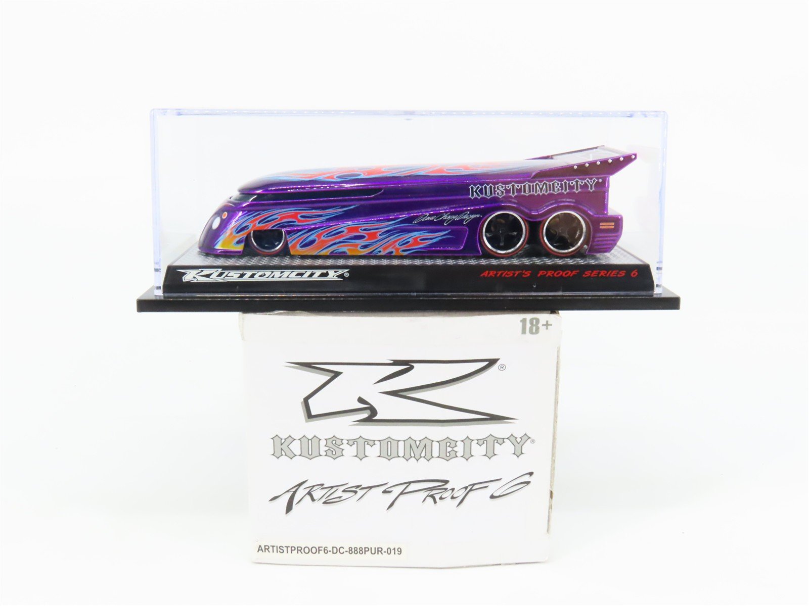 Kustomcity 6-DC-888PUR-019 Die-Cast Artist Proof 6 Truck