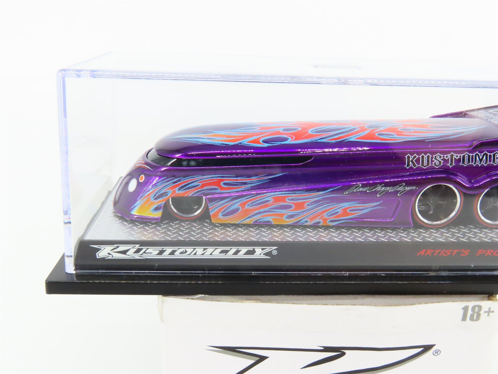 Kustomcity 6-DC-888PUR-019 Die-Cast Artist Proof 6 Truck