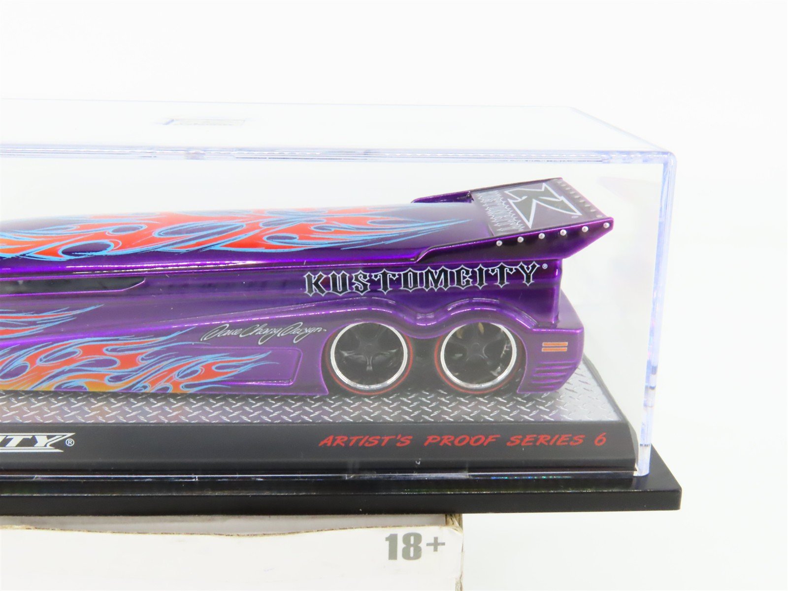Kustomcity 6-DC-888PUR-019 Die-Cast Artist Proof 6 Truck