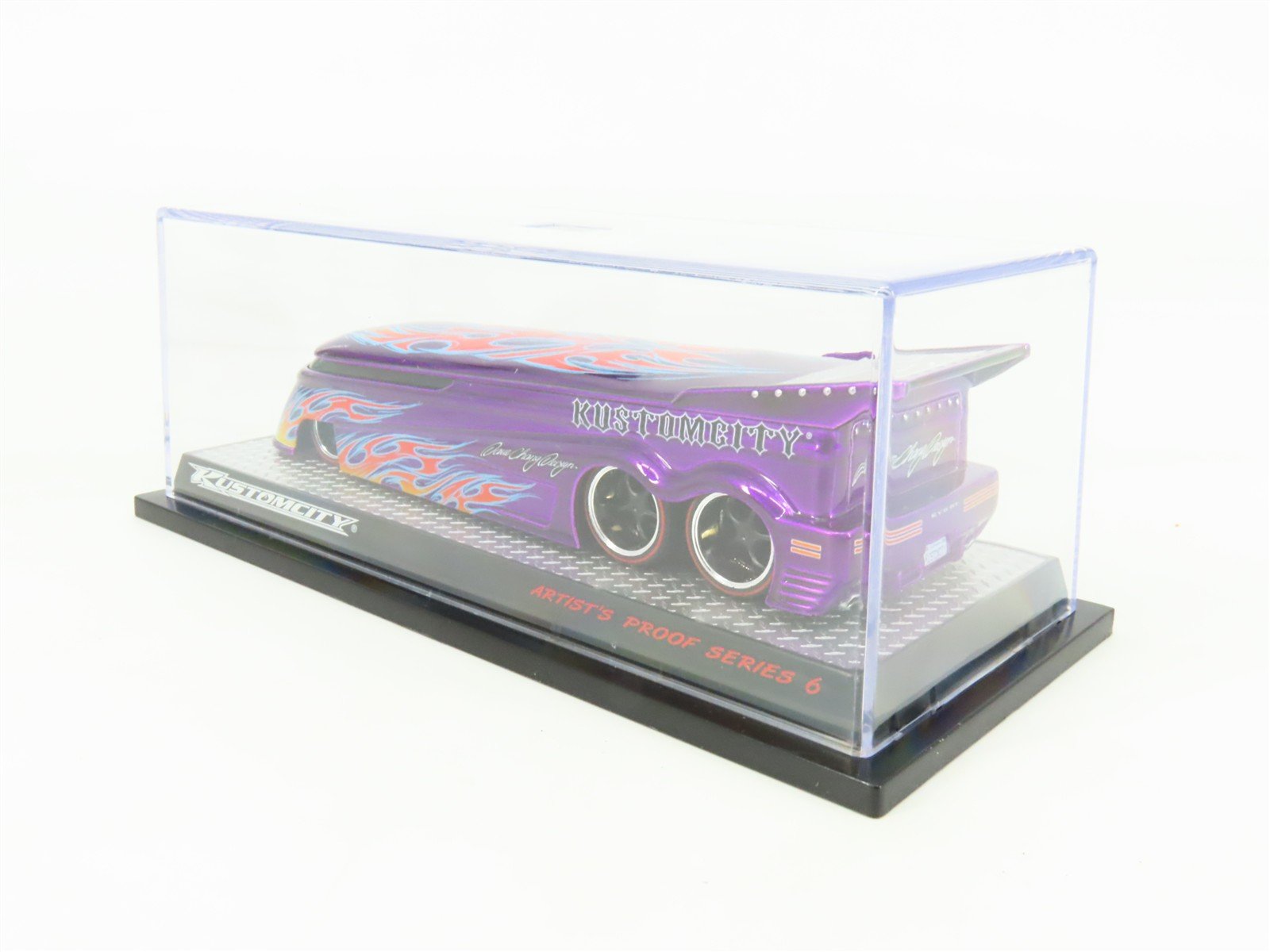 Kustomcity 6-DC-888PUR-019 Die-Cast Artist Proof 6 Truck