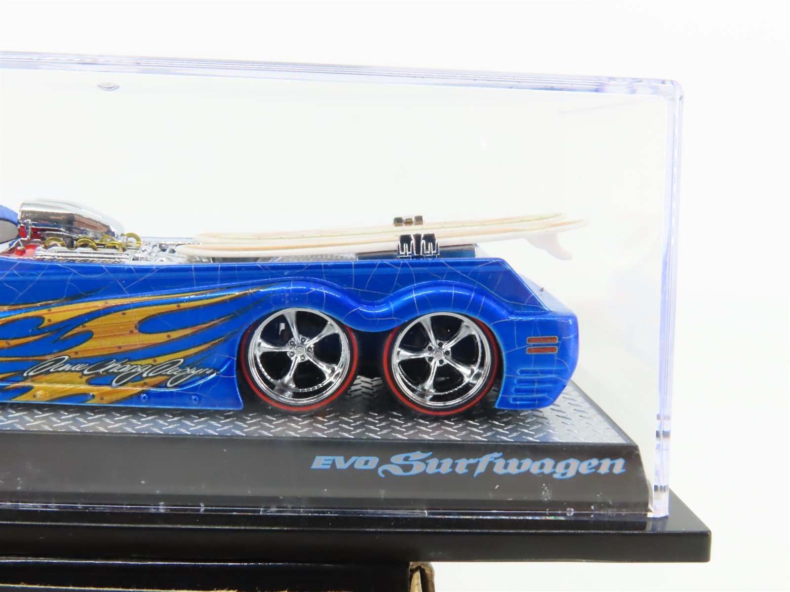 Kustomcity BLU 240-117 Evo Surfwagon Wooden Tribal Truck