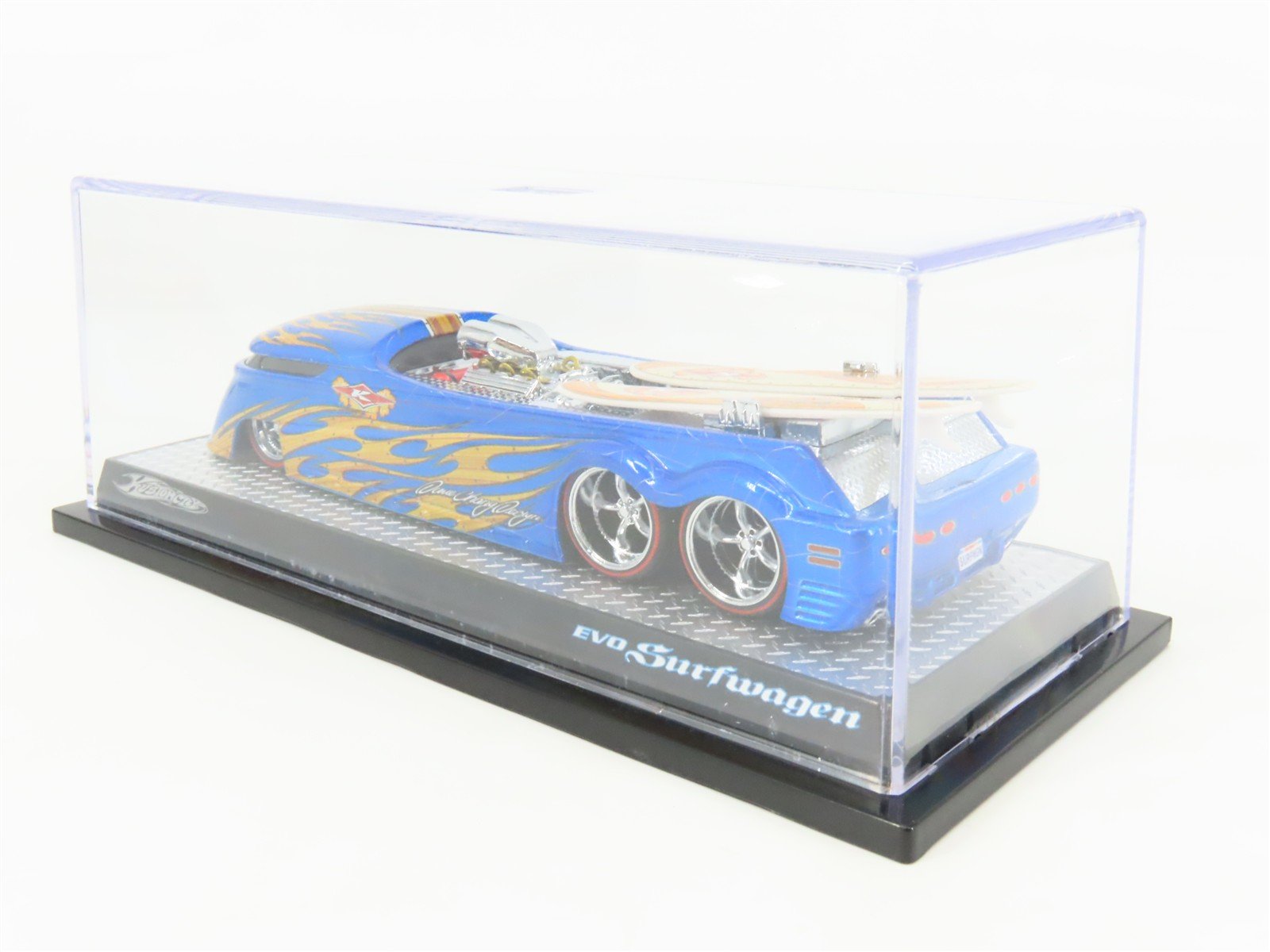 Kustomcity BLU 240-117 Evo Surfwagon Wooden Tribal Truck