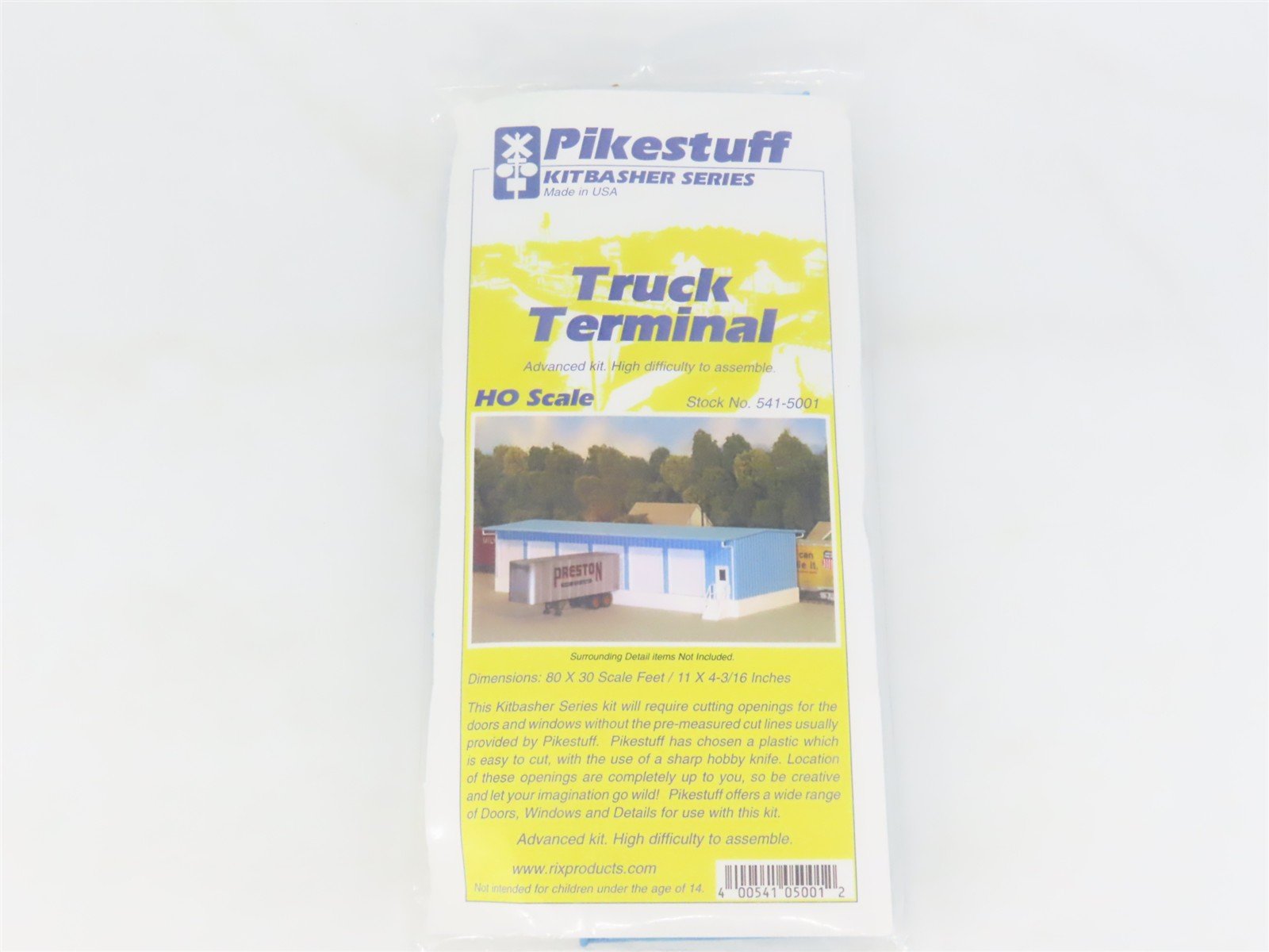 HO 1/87 Scale Pikestuff Kitbasher Series Kit #541-5001 Truck Terminal - SEALED