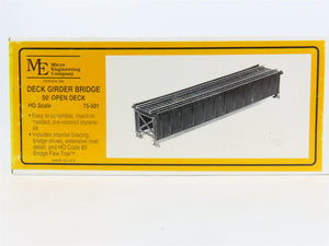 LOT of 5 HO Micro Engineering Kits 50' Deck Girder Bridges w/Code 83 Track