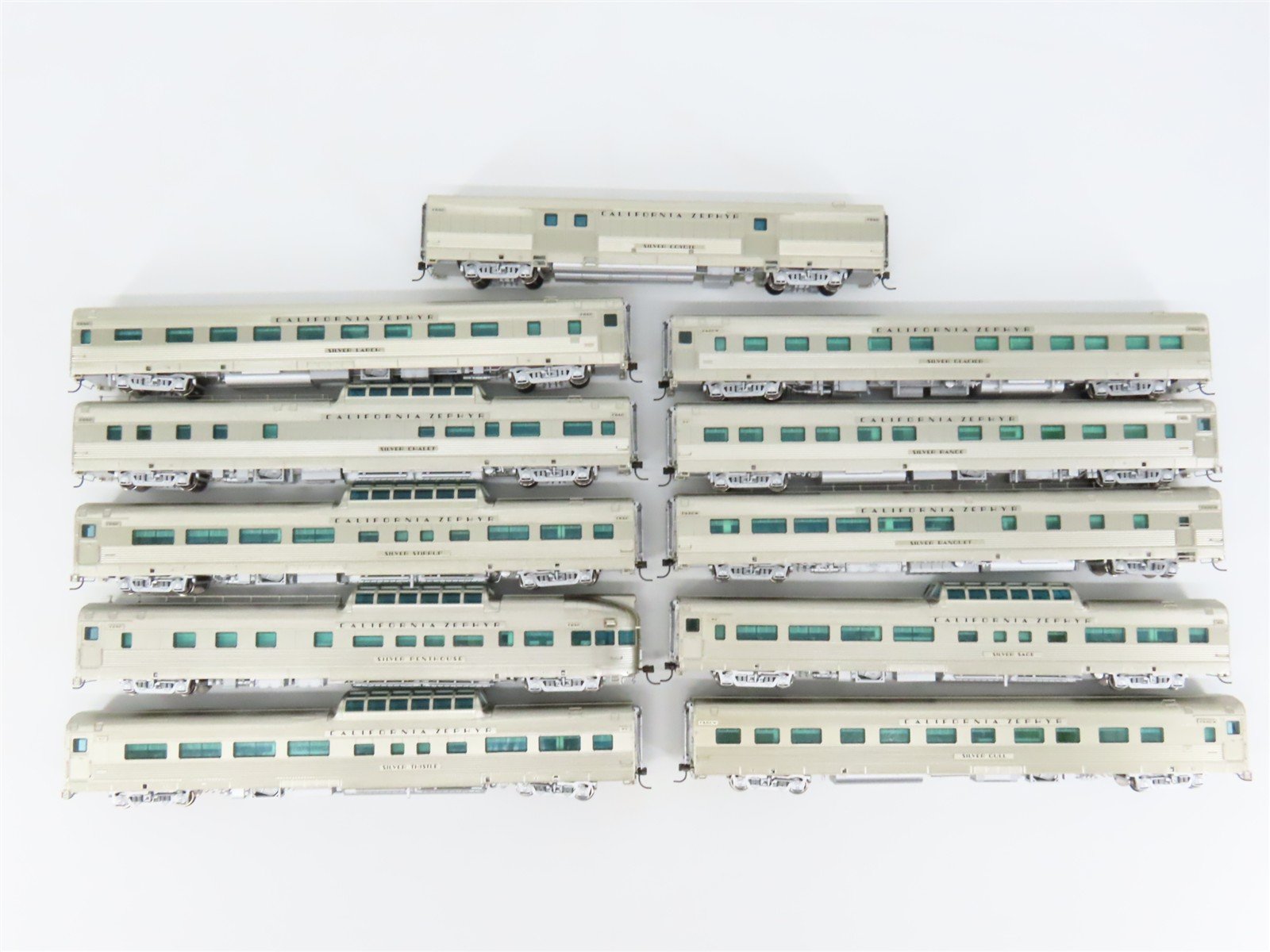 HO Broadway Ltd BLI 1549 California Zephyr 
