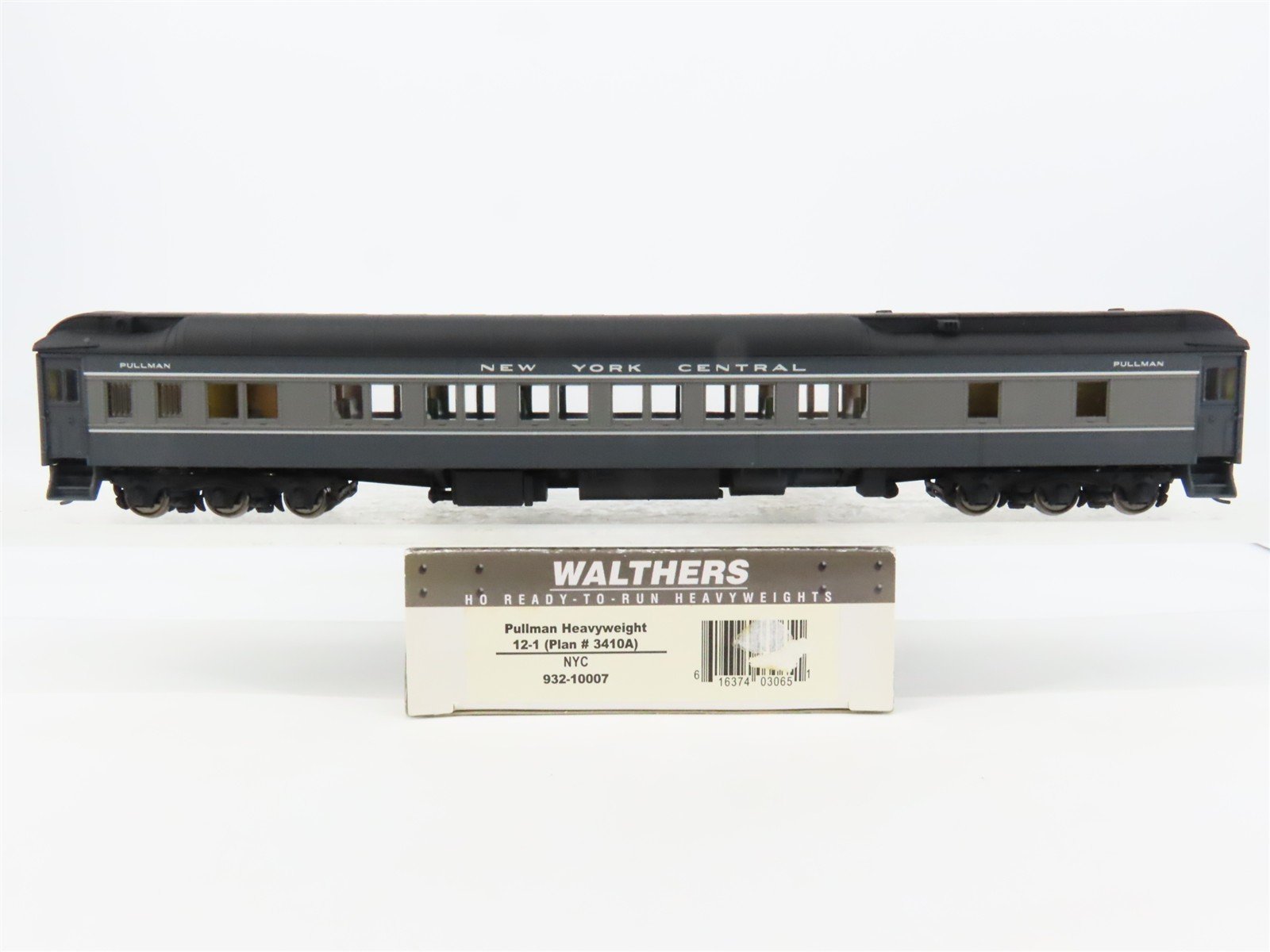 HO Scale Walthers 932-10007 NYC New York Central Pullman 12-1 Passenger Car