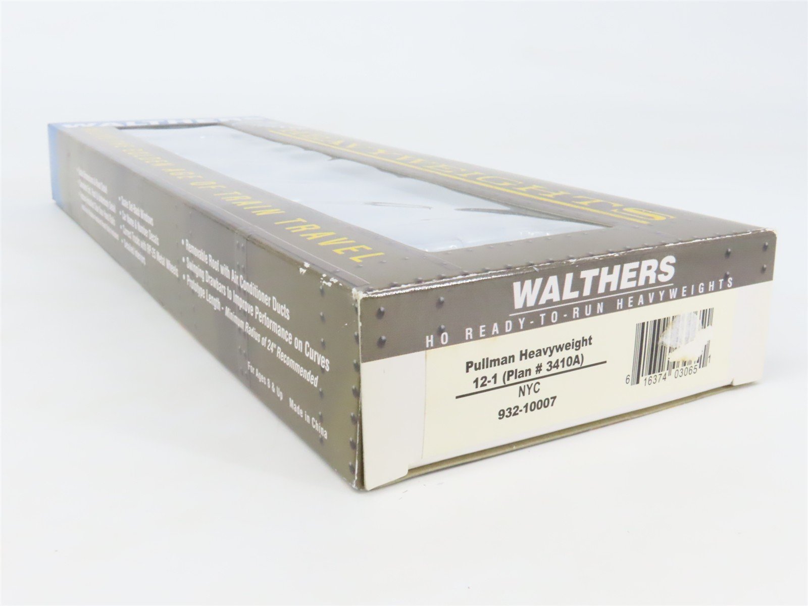 HO Scale Walthers 932-10007 NYC New York Central Pullman 12-1 Passenger Car