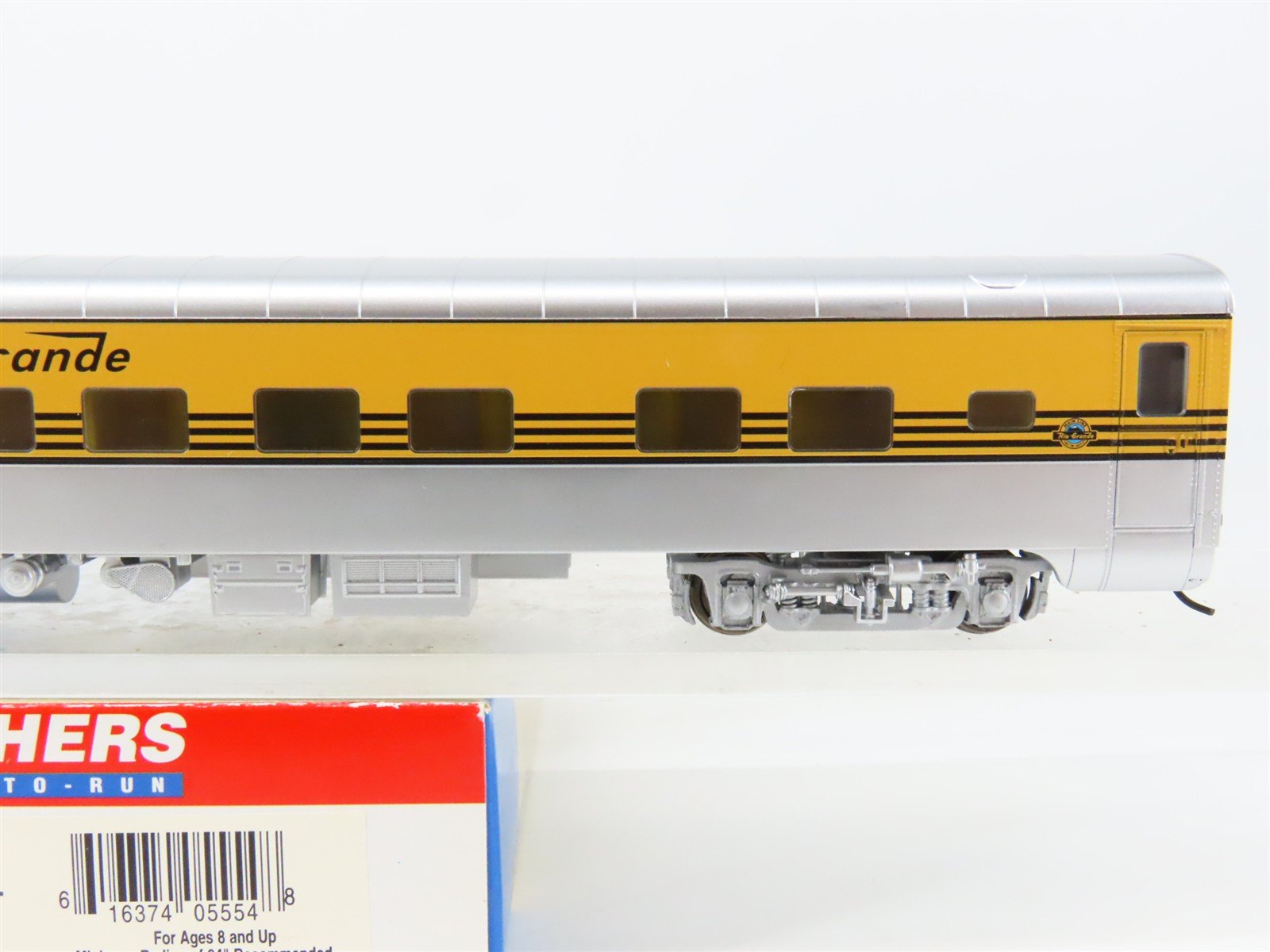 HO Scale Walthers 932-6848 D&RGW Rio Grande P-S 10-6 Sleeper Passenger Car