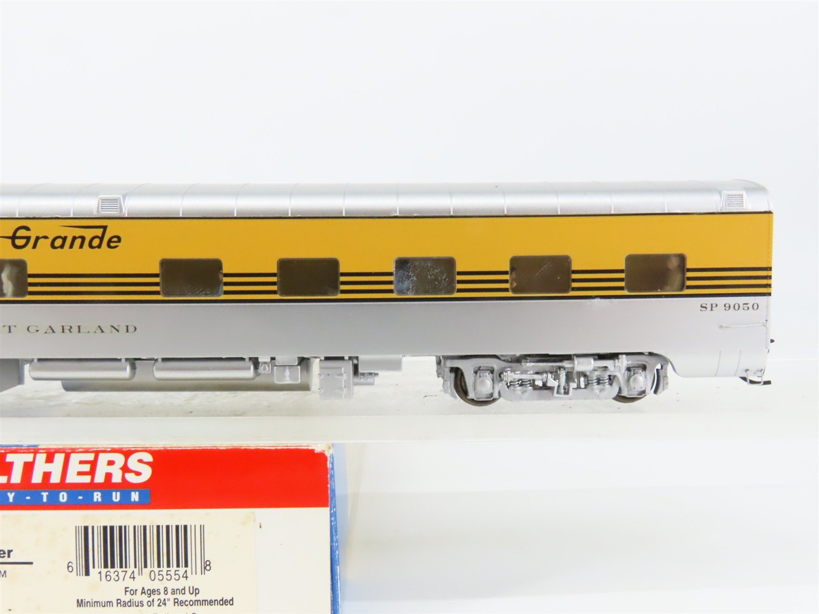 HO Walthers 932-6848 D&RGW Rio Grande P-S 10-6 Sleeper Passenger 