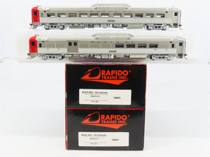HO Rapido 16603 ATSF Santa Fe Budd RDC Rail Diesel Car 2-Unit Set w/ DCC & Sound