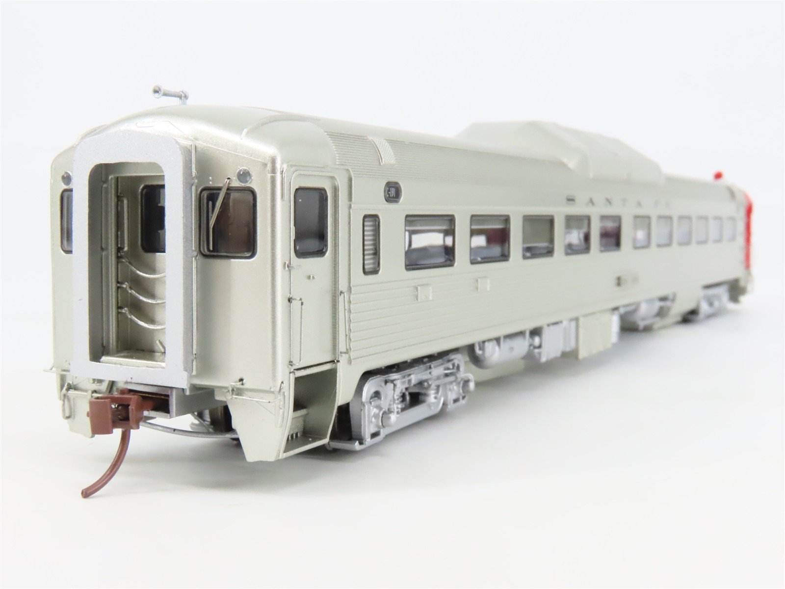 HO Rapido 16603 ATSF Santa Fe Budd RDC Rail Diesel Car 2-Unit Set w/ DCC & Sound