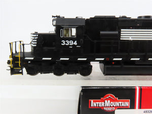 HO InterMountain 49326S-02 NS Norfolk Southern SD40-2 Diesel #3394 w/DCC & Sound