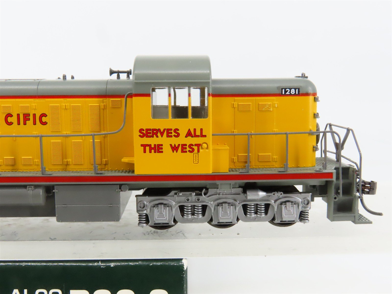 HO Scale KATO 37-2607 UP Union Pacific ALCO RSC-2 Diesel #1281 - DCC Ready