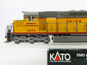 HO Scale KATO 37-1717 UP Union Pacific EMD SD45 Diesel #3633 - DCC Ready