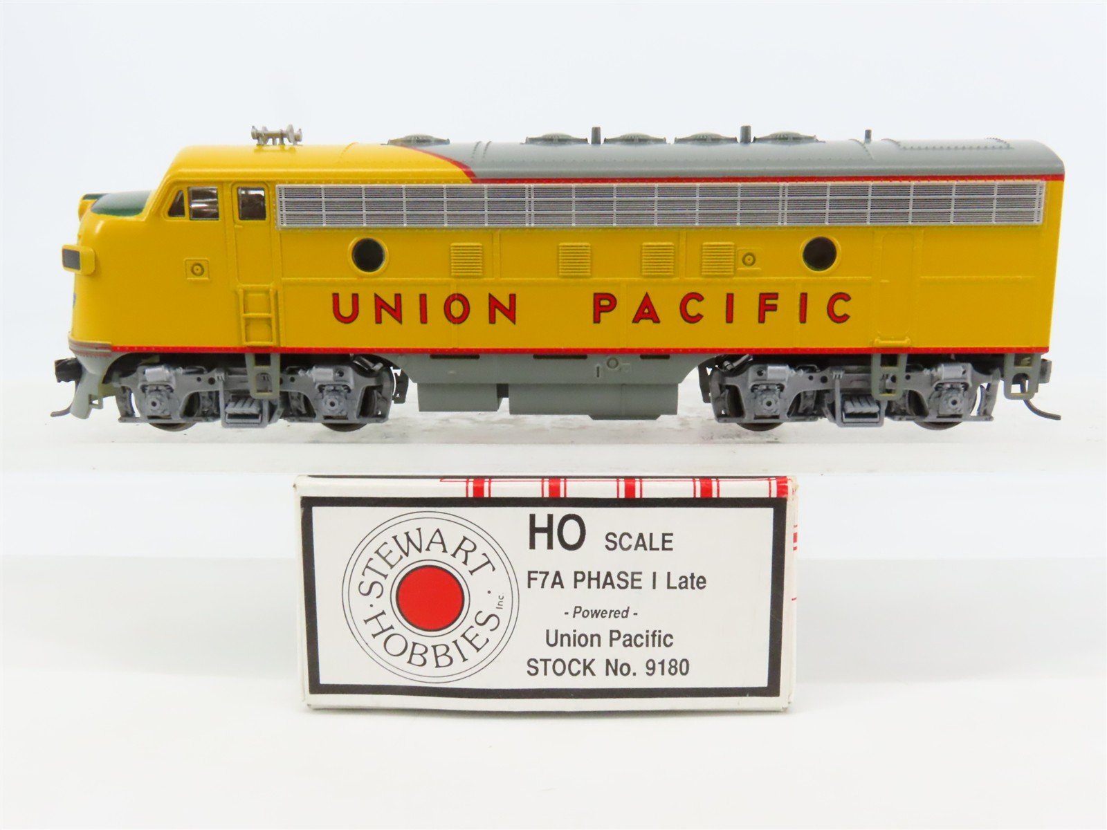 HO Scale Stewart Hobbies 9180 UP Union Pacific EMD F7A Ph. 1 Late Diesel No#
