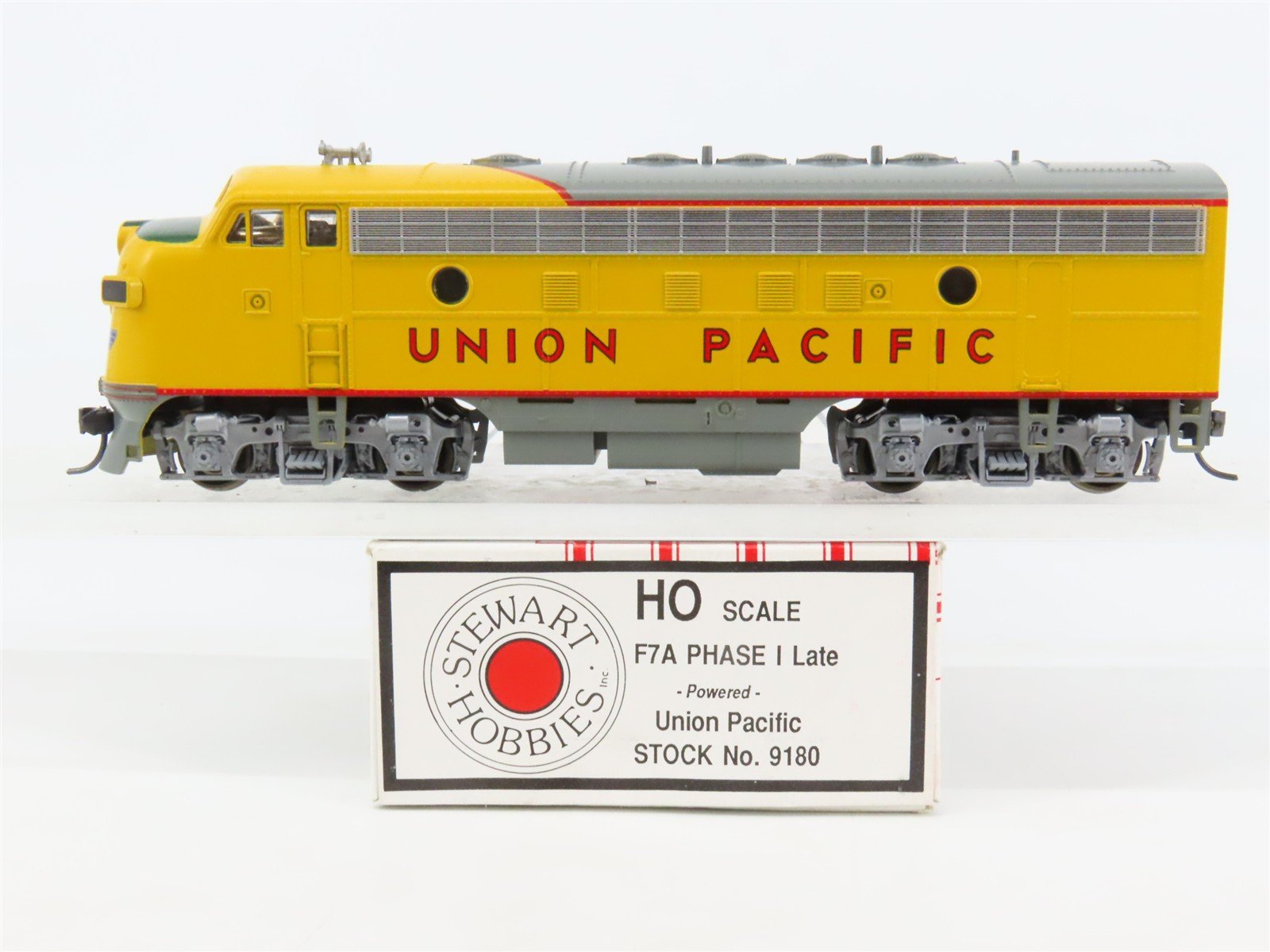 HO Scale Stewart Hobbies 9180 UP Union Pacific EMD F7A Ph. 1 Late Diesel No#