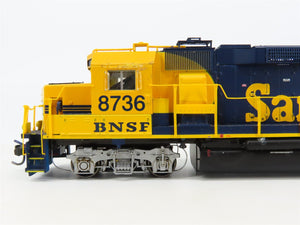 HO Scale Proto 2000 BNSF/Santa Fe EMD GP60 Diesel #8736 w/ DCC & Sound