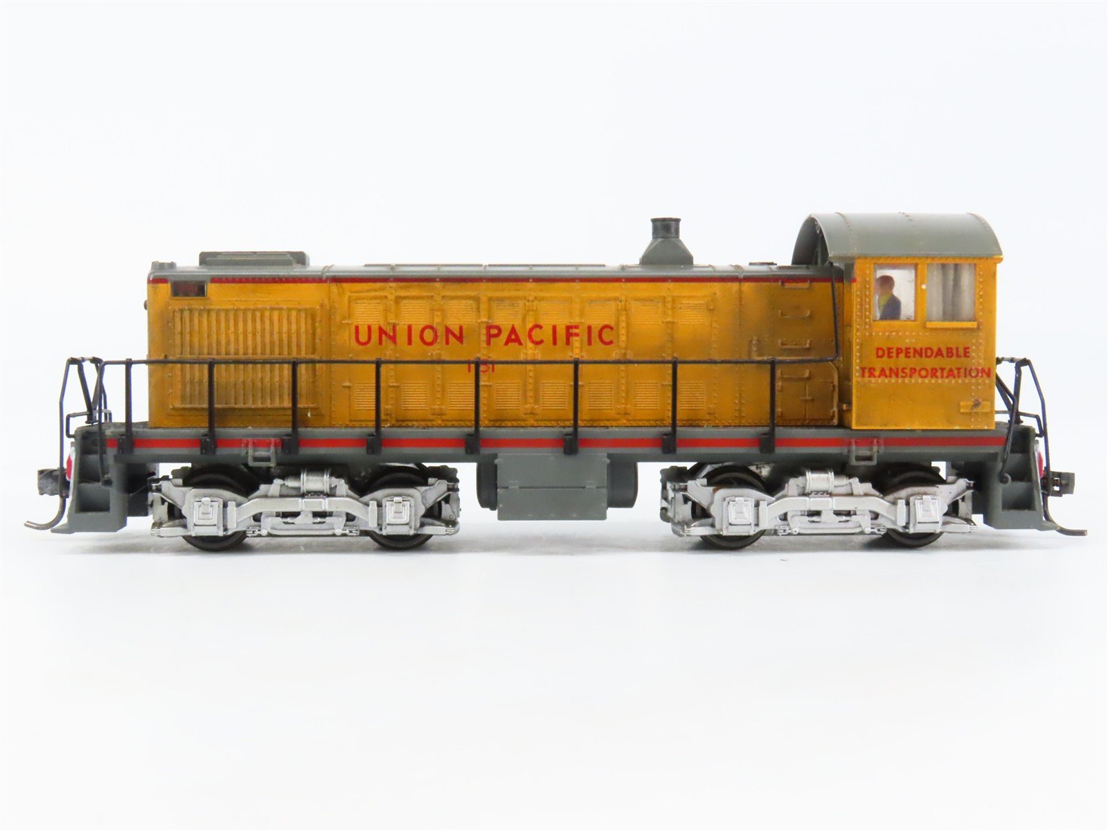 HO Scale Atlas UP Union Pacific ALCO S-2 Diesel Switcher #1151 - Weathered