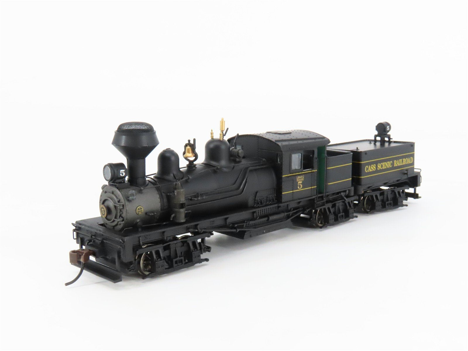 HO Scale Bachmann Spectrum 81906 Cass Scenic 3-Truck Shay Steam #5 - DCC Ready