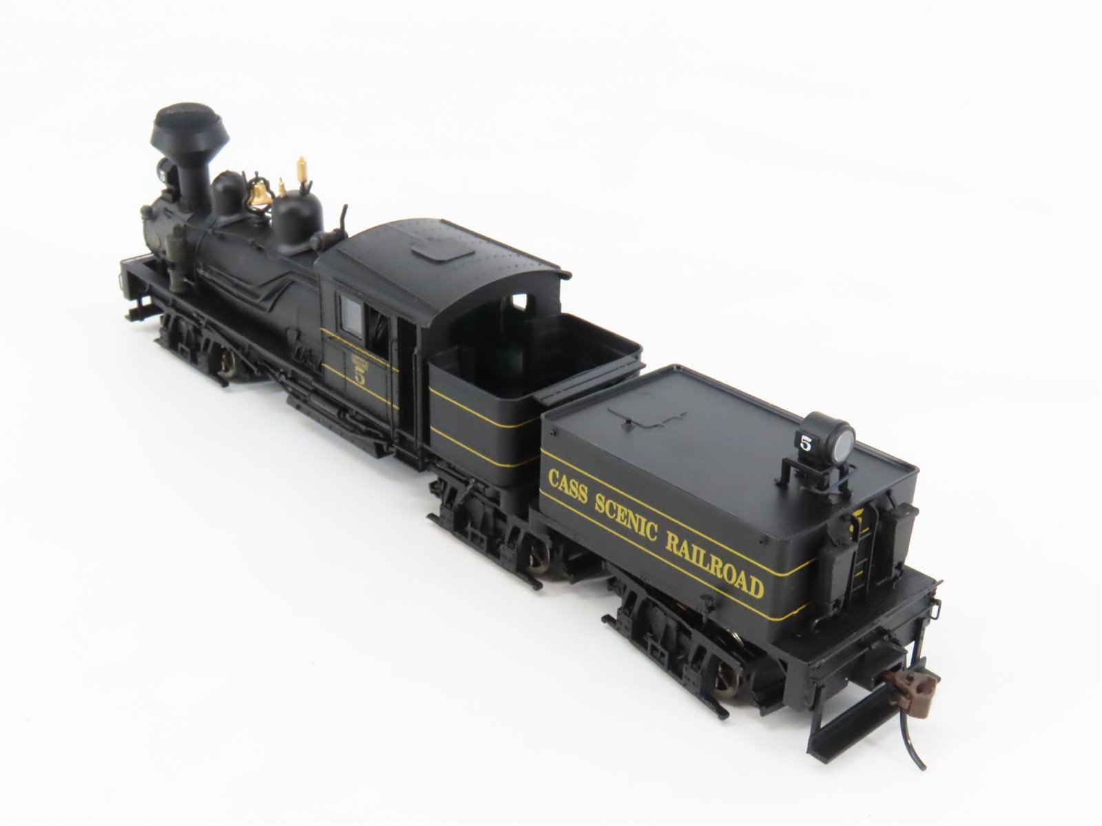 HO Scale Bachmann Spectrum 81906 Cass Scenic 3-Truck Shay Steam #5 - DCC Ready
