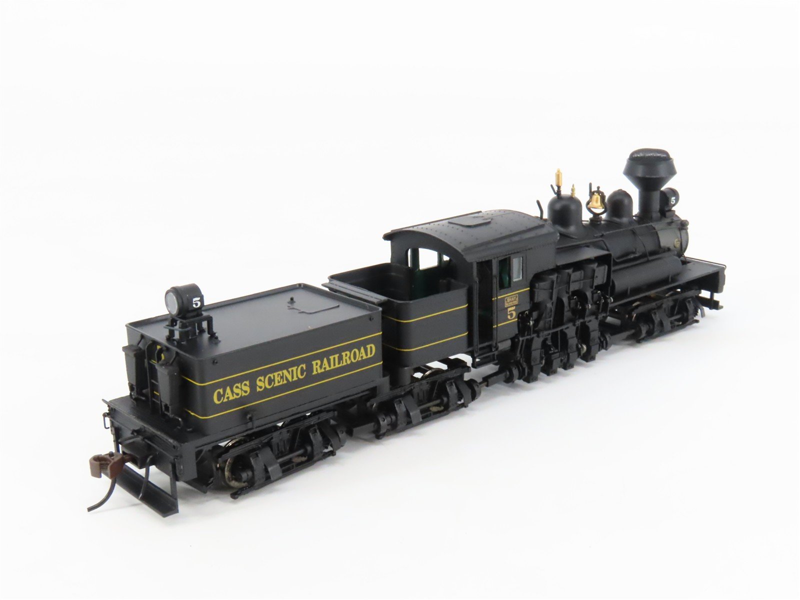 HO Scale Bachmann Spectrum 81906 Cass Scenic 3-Truck Shay Steam #5 - DCC Ready