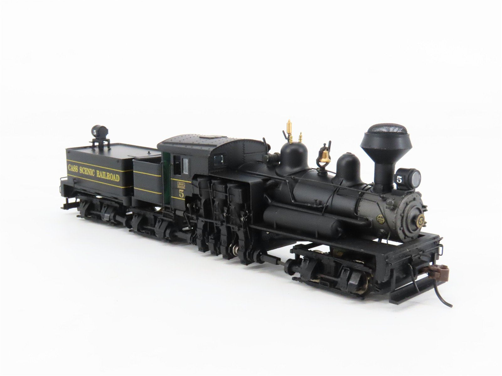 HO Scale Bachmann Spectrum 81906 Cass Scenic 3-Truck Shay Steam #5 - DCC Ready
