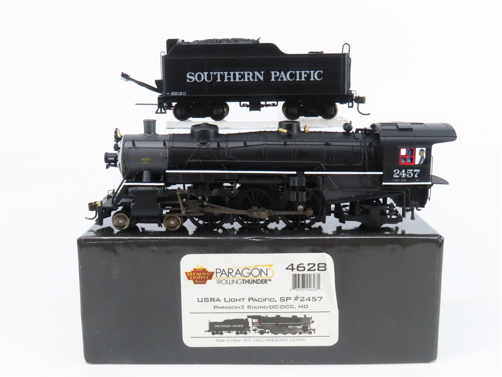 HO Broadway Limited BLI 4628 SP 4-6-2 USRA Light Pacific Steam #2457 - Paragon3