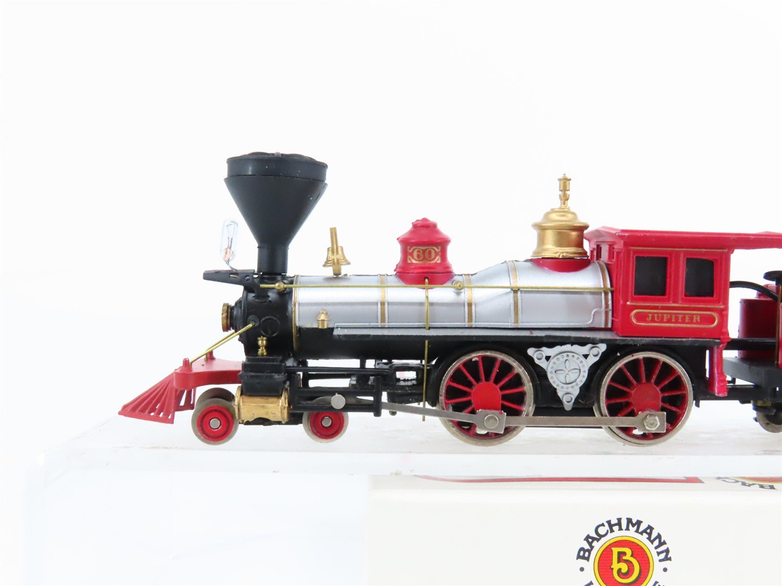 HO Scale Bachmann CPRR Central Pacific 4-4-0 Steam Locomotive #60 