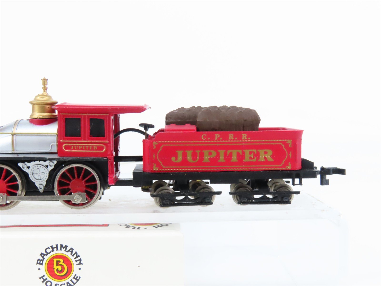 HO Scale Bachmann CPRR Central Pacific 4-4-0 Steam Locomotive #60 