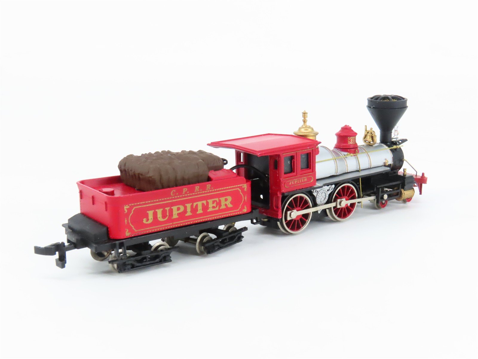 HO Scale Bachmann CPRR Central Pacific 4-4-0 Steam Locomotive #60 