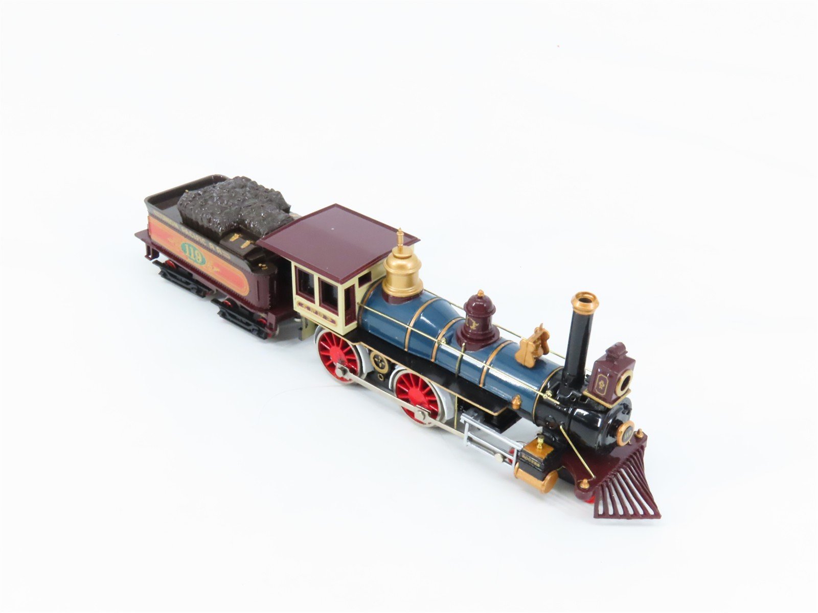 HO Scale Bachmann 51101 UP Union Pacific 4-4-0 American Steam Locomotive #119