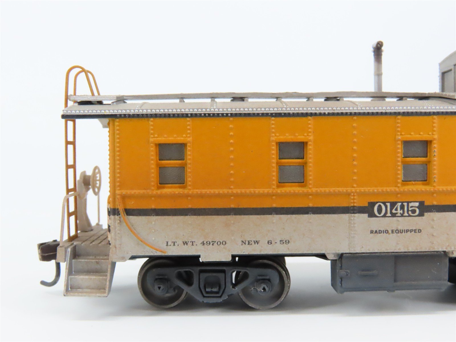 HO Scale DRGW Rio Grande Cupola Caboose #01415 Weathered