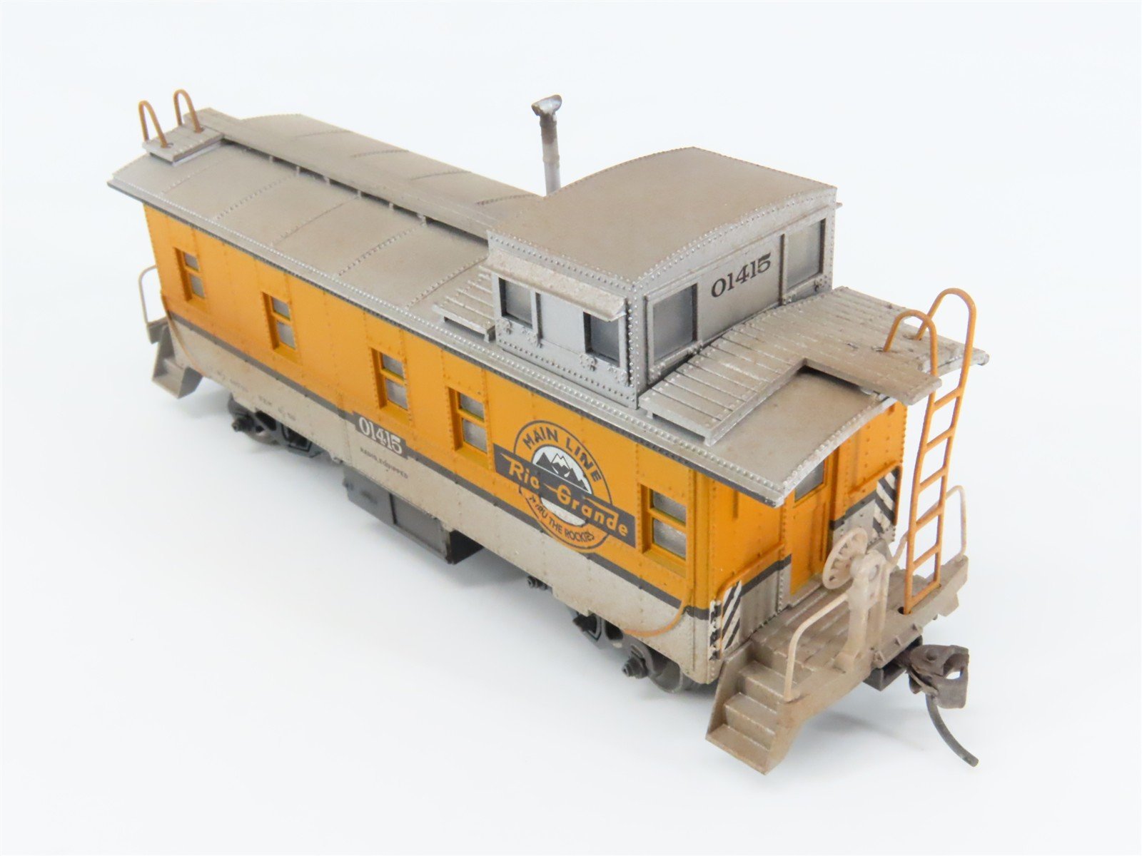 HO Scale DRGW Rio Grande Cupola Caboose #01415 Weathered
