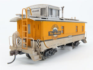 HO Scale DRGW Rio Grande Cupola Caboose #01415 Weathered