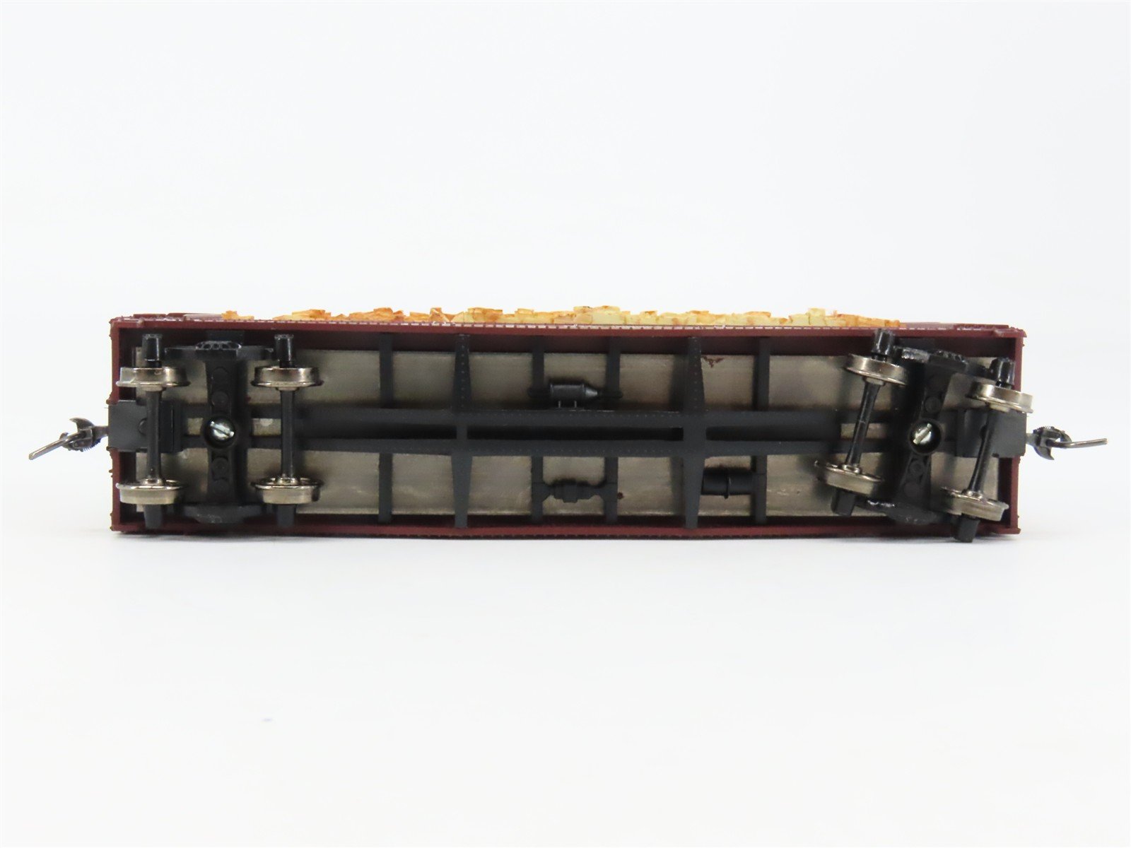 HO Scale Athearn 1457 ATSF Santa Fe 40' Pulpwood Flatcar #92956 w/Custom Load