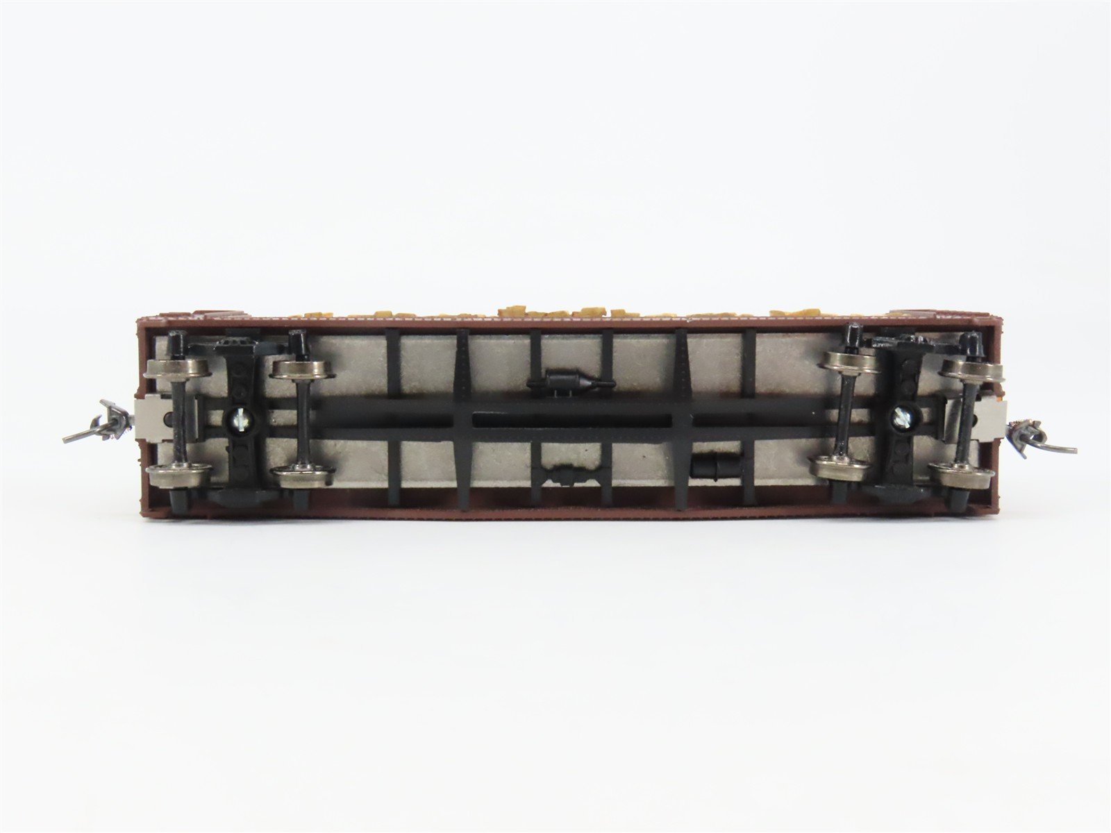 HO Athearn 1453 L&N Louisville & Nashville 40' Pulpwood Flatcar #23058 w/Load