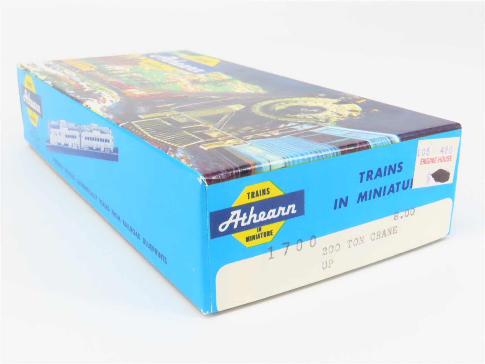 HO Scale Athearn 1700 UP Union Pacific 200-Ton Crane #03043